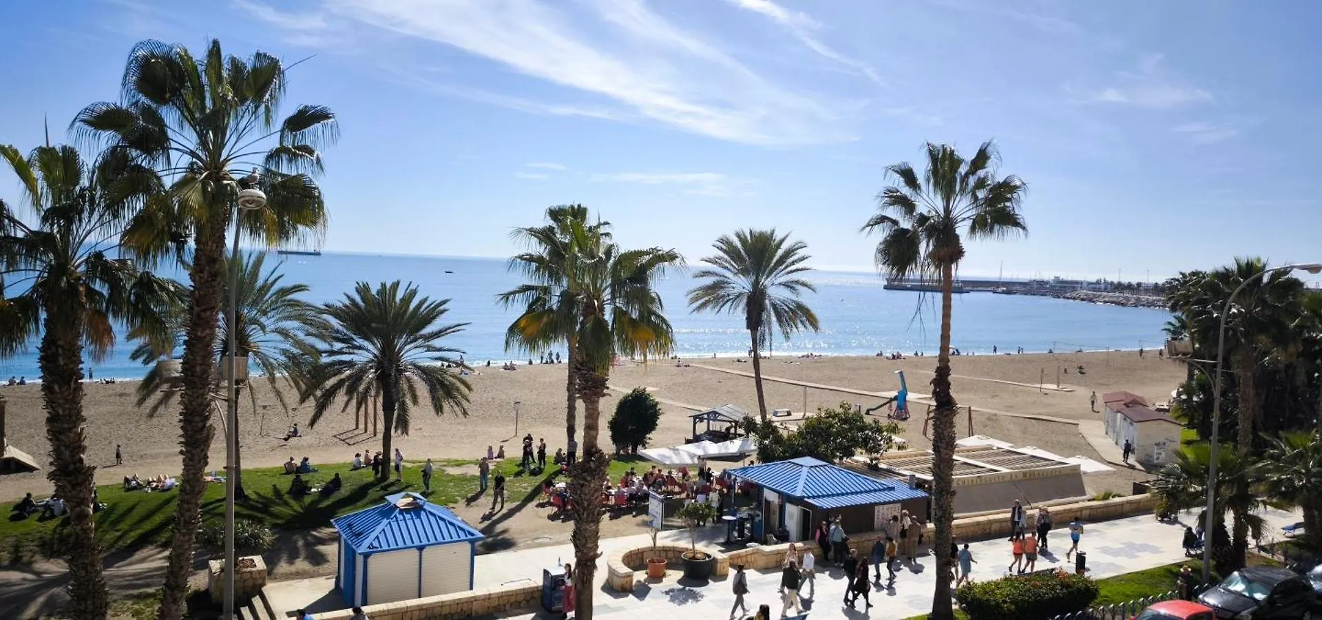 Vistas Al Mar - Frente A La Playa Malagueta 6 Personas Apartment Malaga Spain